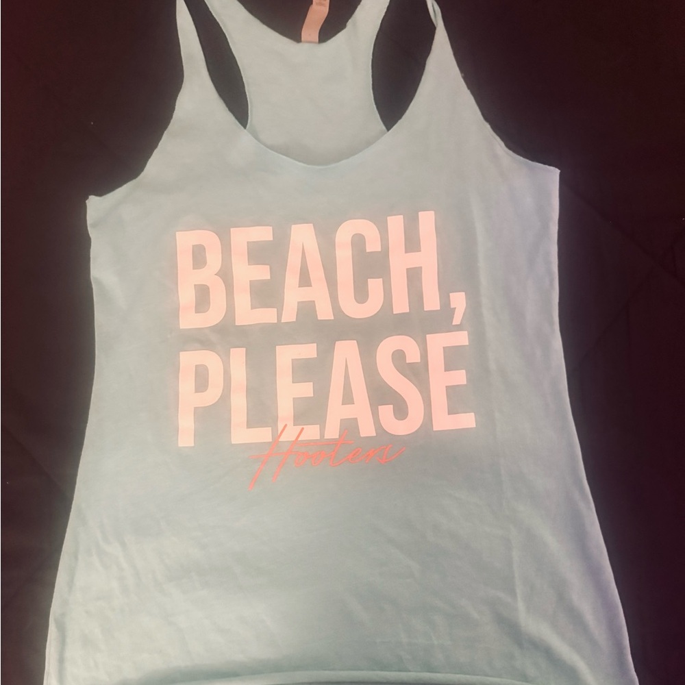 Women’s Beach Please Hooters Tank